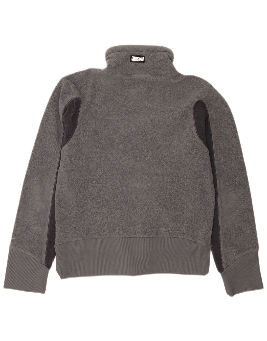 Nike Fleecejakke til mænd UK 36/38 Lille grå polyester