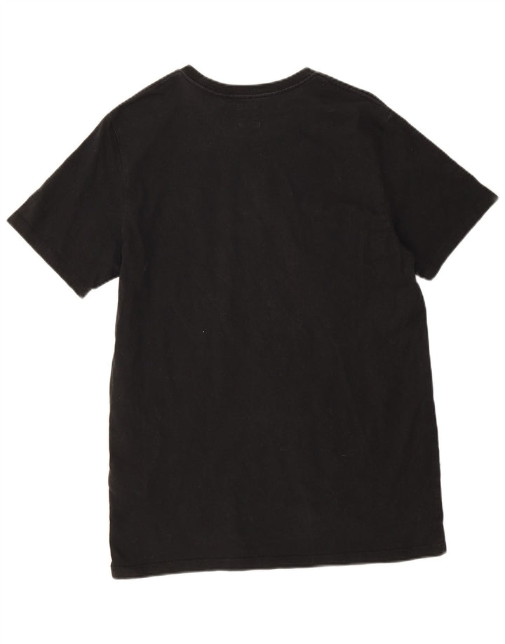 Levi's Herre Standard T-Shirt Top Medium Sort Bomuld