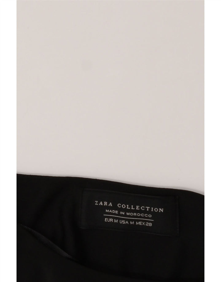 ZARA Womens Sleeveless Bodycon Dress UK 12 Medium Black Polyester Vintage Zara and Second-Hand Zara from Messina Hembry 