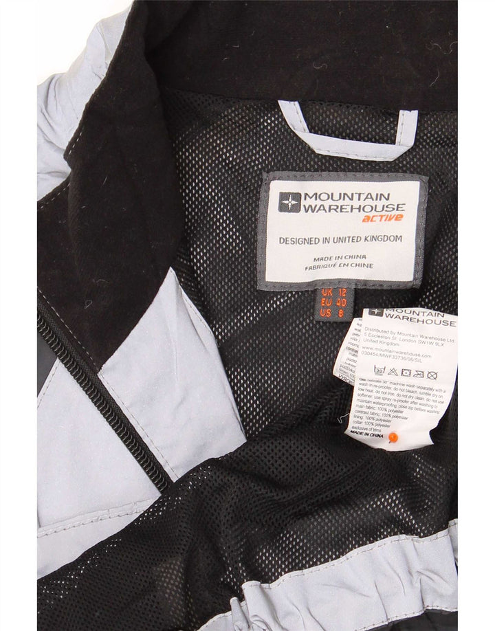 Mountain Warehouse Dame træningsdragt Topjakke UK 12 Medium Sølv