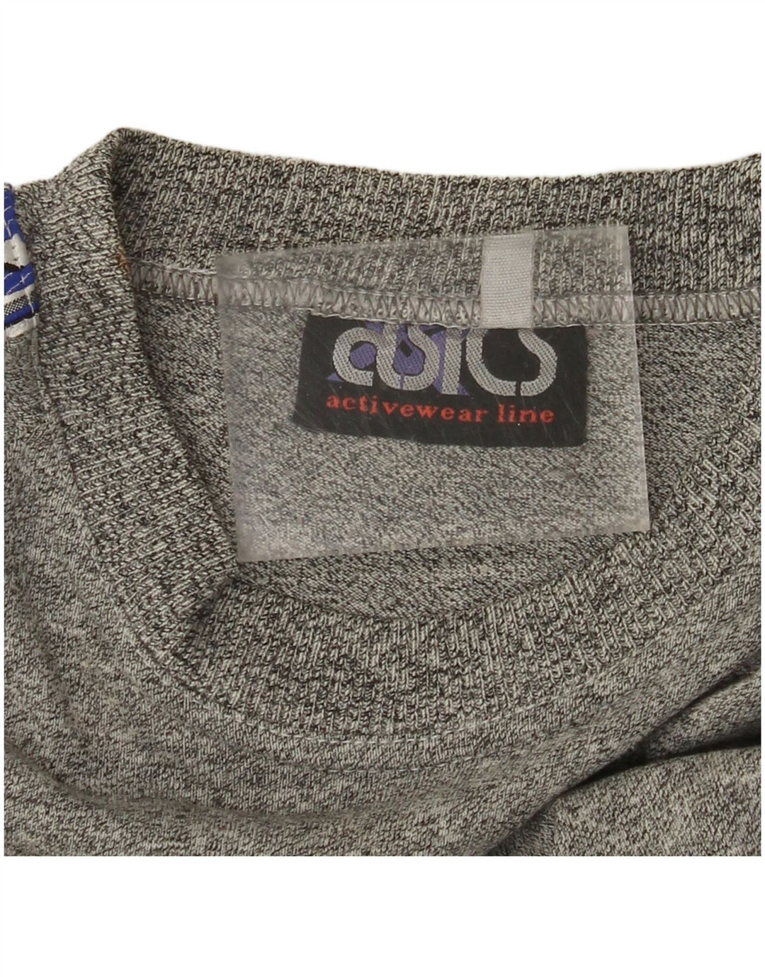 ASICS Grafisk T-shirt til mænd, lille grå flækket