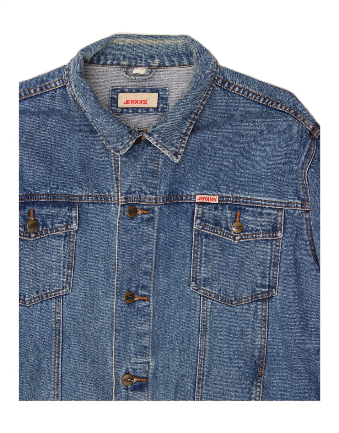 JEAXXS Denimjakke til mænd UK 46 3XL Blå