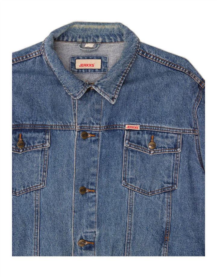 JEAXXS Denimjakke til mænd UK 46 3XL Blå