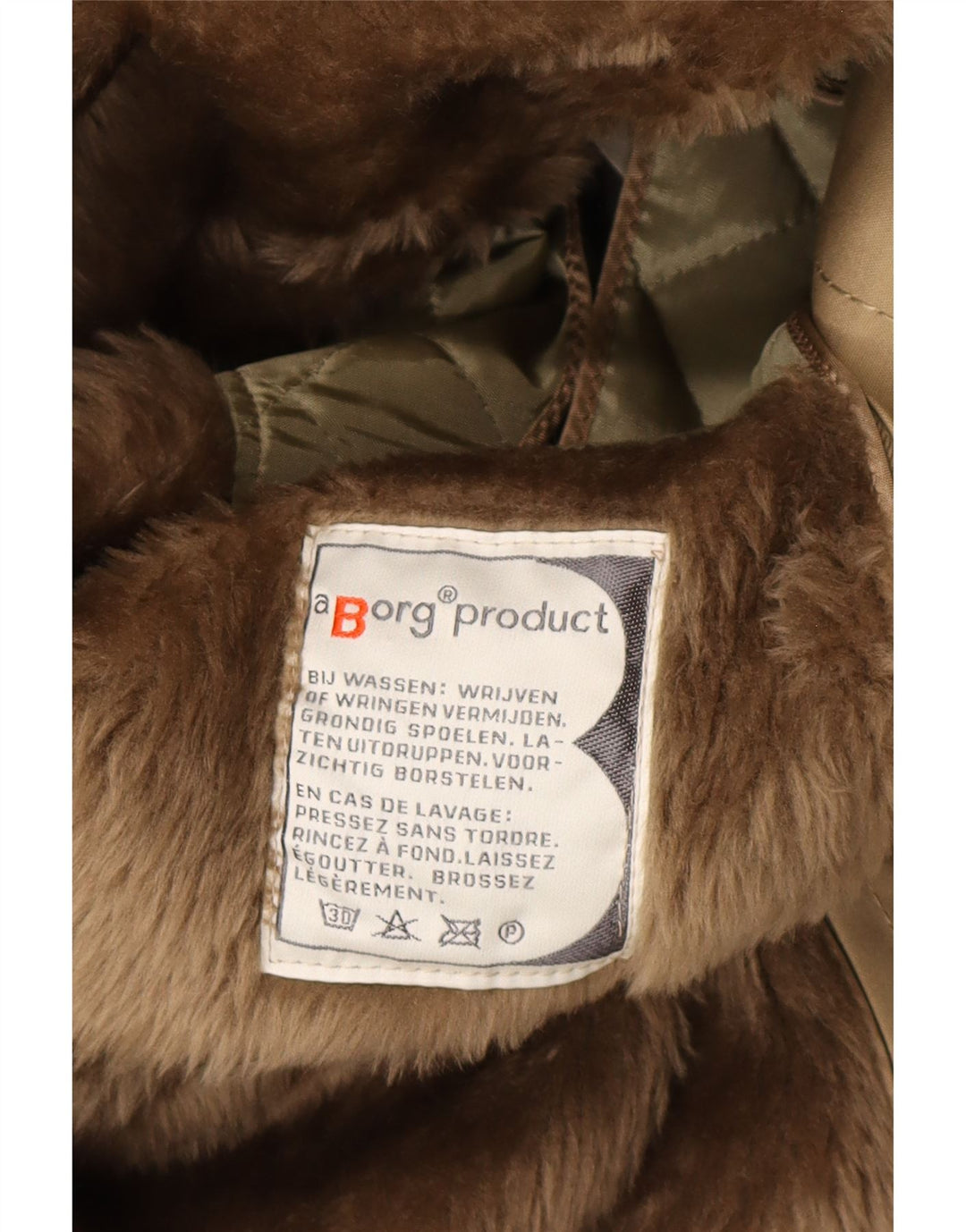 VINTAGE Mens Windbreaker Coat UK 38 Medium Khaki