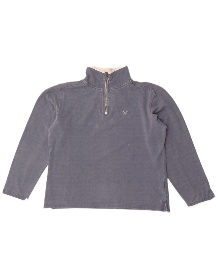 Besætningstøj Dame Sweatshirt med lynlås-hals DK 12 Medium Navy Blue
