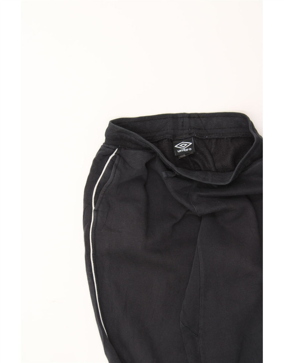 UMBRO Womens Tracksuit Trousers Joggers UK 12 Medium Black Cotton Vintage Umbro and Second-Hand Umbro from Messina Hembry 