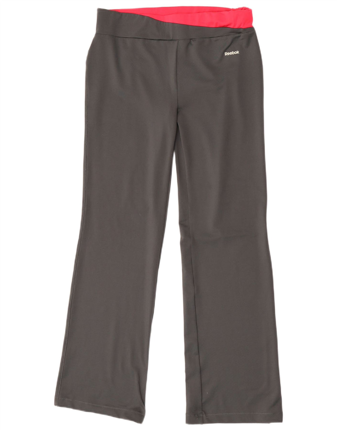 Reebok Træningsdragtsbukser til kvinder UK 14 Large Grå Polyester
