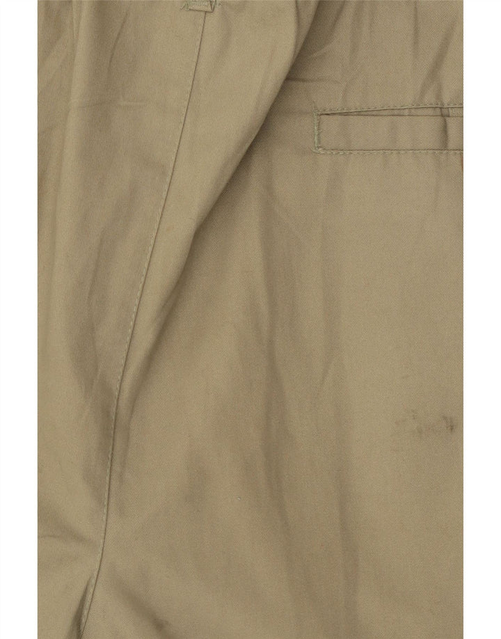 Vintage Kvinders Pegged Chino Shorts IT 46 Large W32 Khaki Polyester