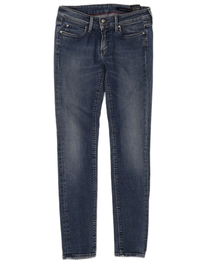 Tommy Hilfiger Dame Slim Jeans W26 L29 Blå Bomuld
