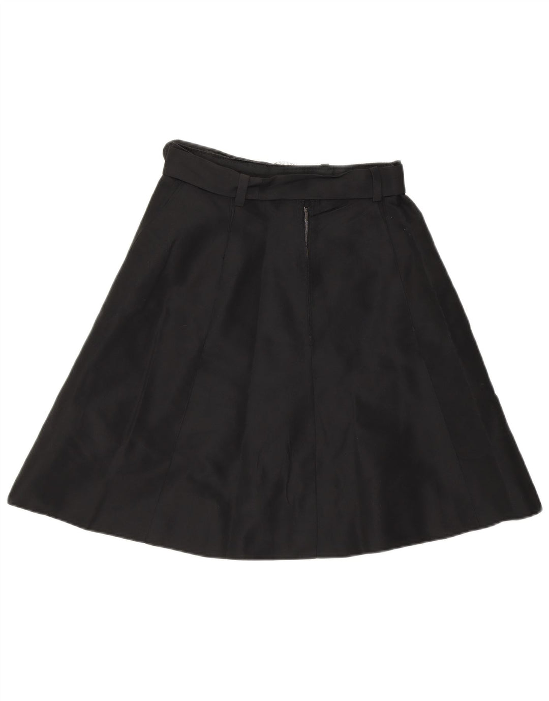 VINTAGE Womens A-Line Skirt W26 Small Black