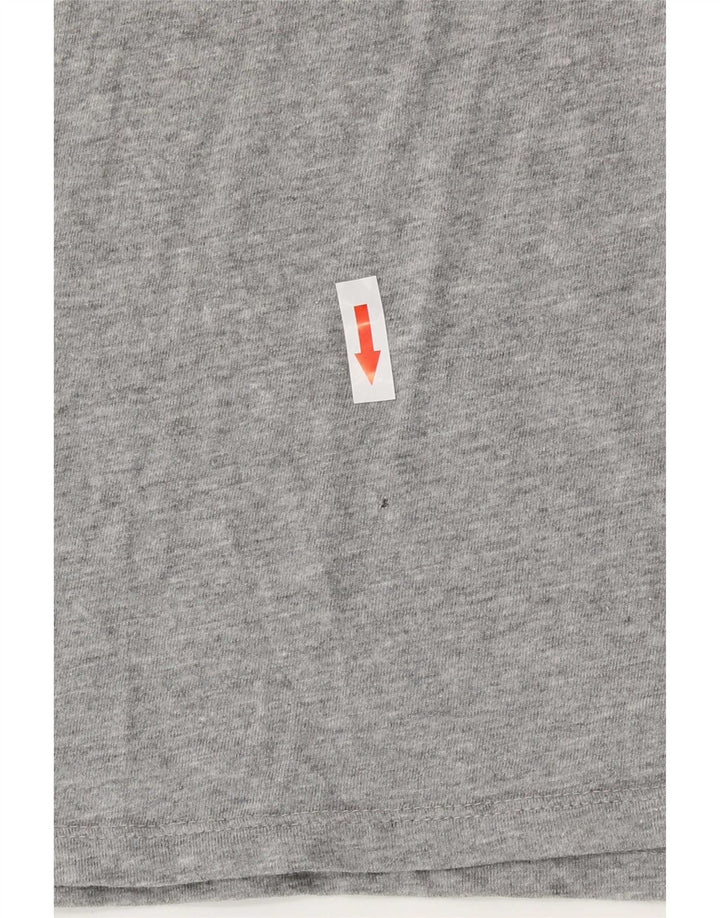 Tommy Hilfiger Herre T-Shirt Top 2XL Grå Bomuld
