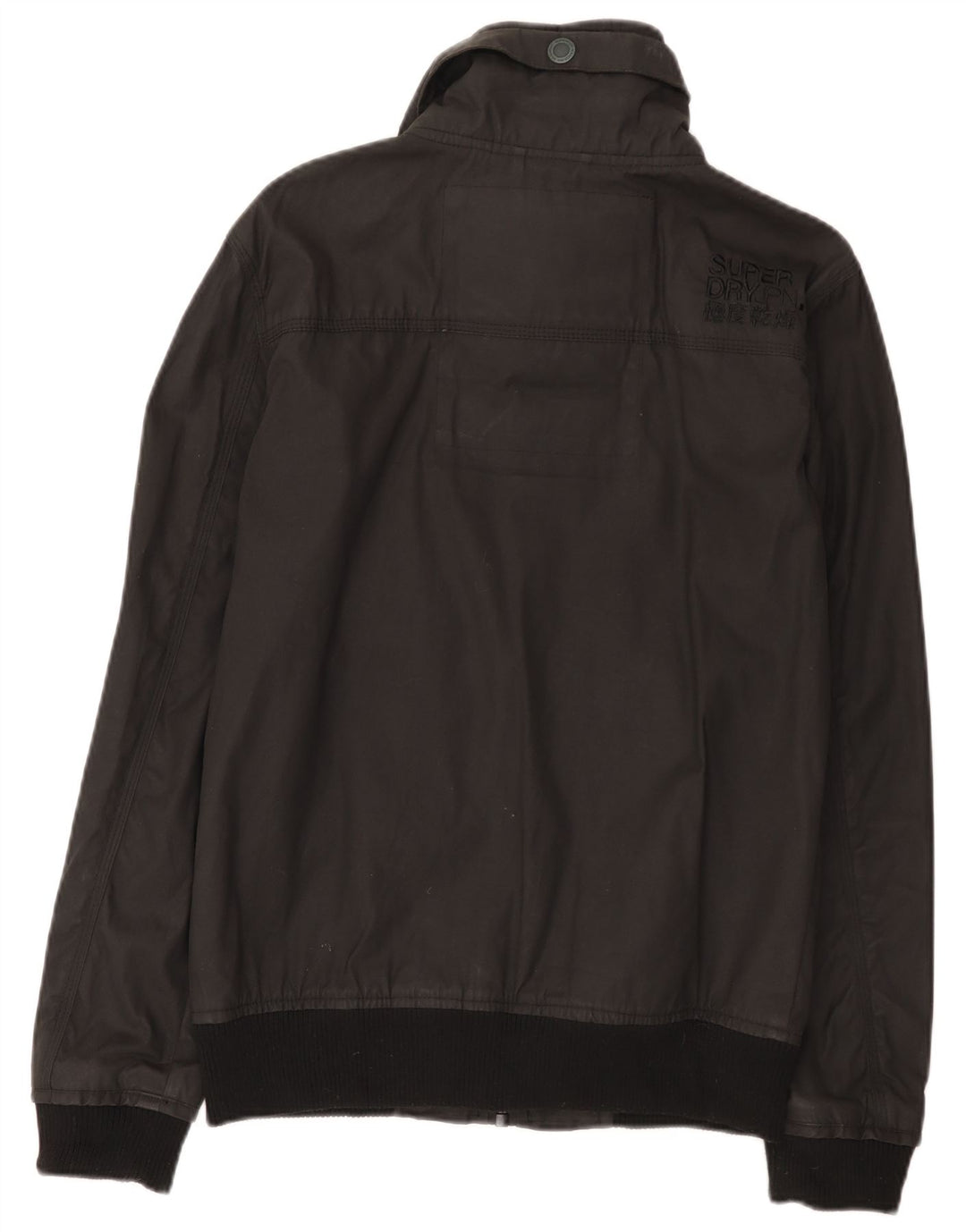 Superdry Bomber Jacket UK 38 Medium Sort Bomuld