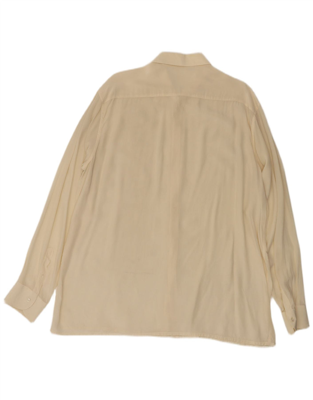 Fabio Inghirami Herreskjorte XL Off White Silke