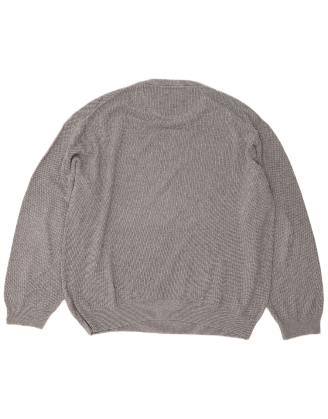 Gant herre rund hals sweater 3XL grå bomuld