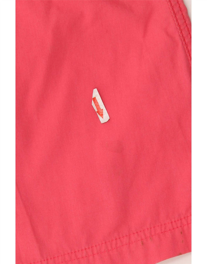 Marks & Spencer Dame Cargo Skirt UK 12 Medium W32 Pink Bomuld