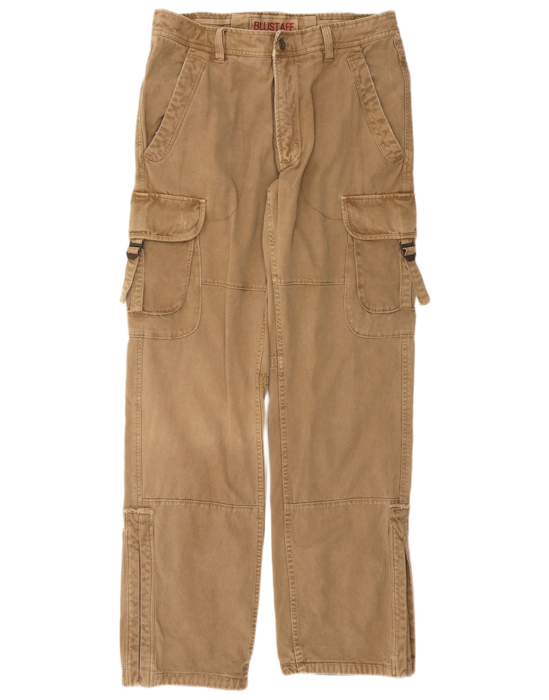 Blustaff Straight Cargo Bukser IT 52 XL W38 L34 Beige Bomuld