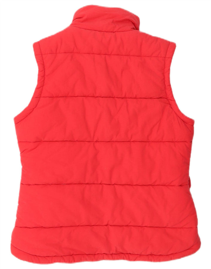 Boden Dame Polstret Gilet UK 10 Small Pink Bomuld