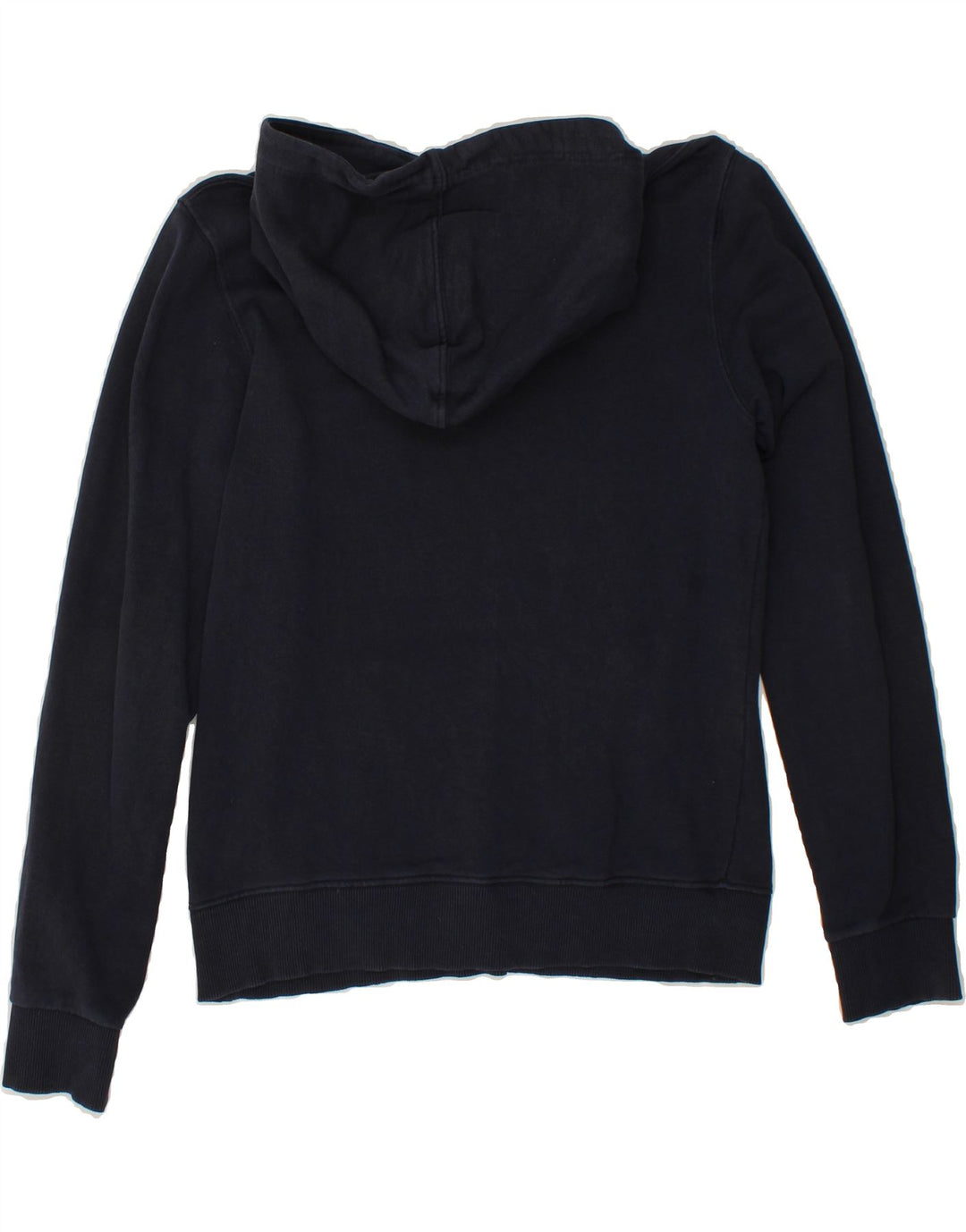 TOMMY JEANS Mens Graphic Hoodie Jumper Medium Navy Blue Cotton Vintage Tommy Jeans and Second-Hand Tommy Jeans from Messina Hembry 