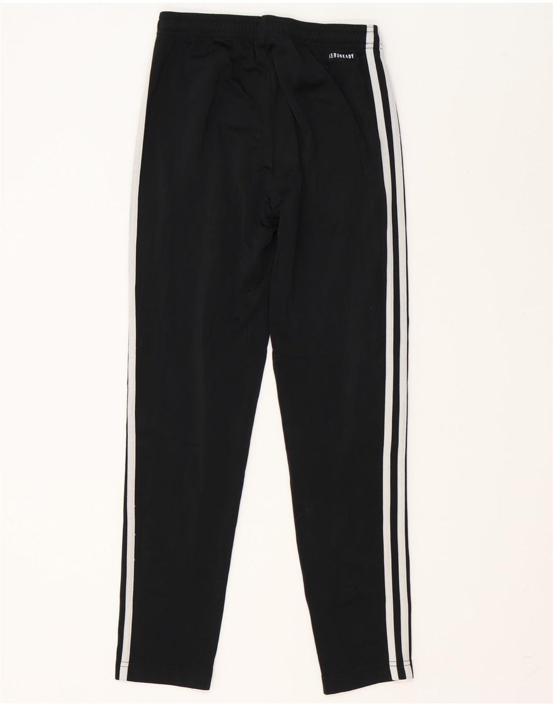 Adidas Boys Aeroready Tracksuit Bukser 11-12 år Sort Polyester
