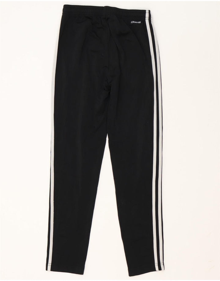 Adidas Boys Aeroready Tracksuit Bukser 11-12 år Sort Polyester
