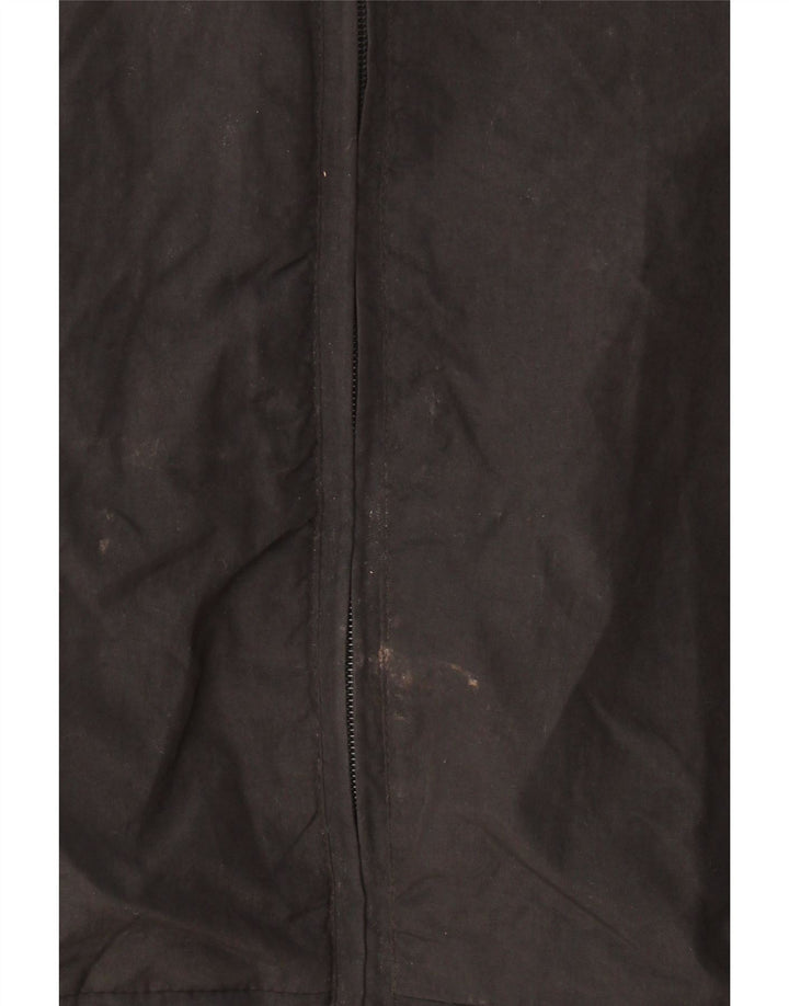 Asics Herre Bomber Jacket UK 44 2XL Sort Nylon