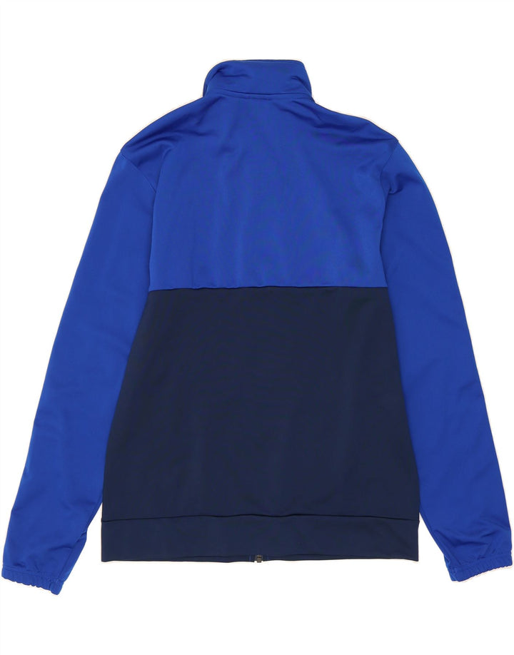 ADIDAS Mens Tracksuit Top Jacket Medium Blue Colourblock Vintage Adidas and Second-Hand Adidas from Messina Hembry 