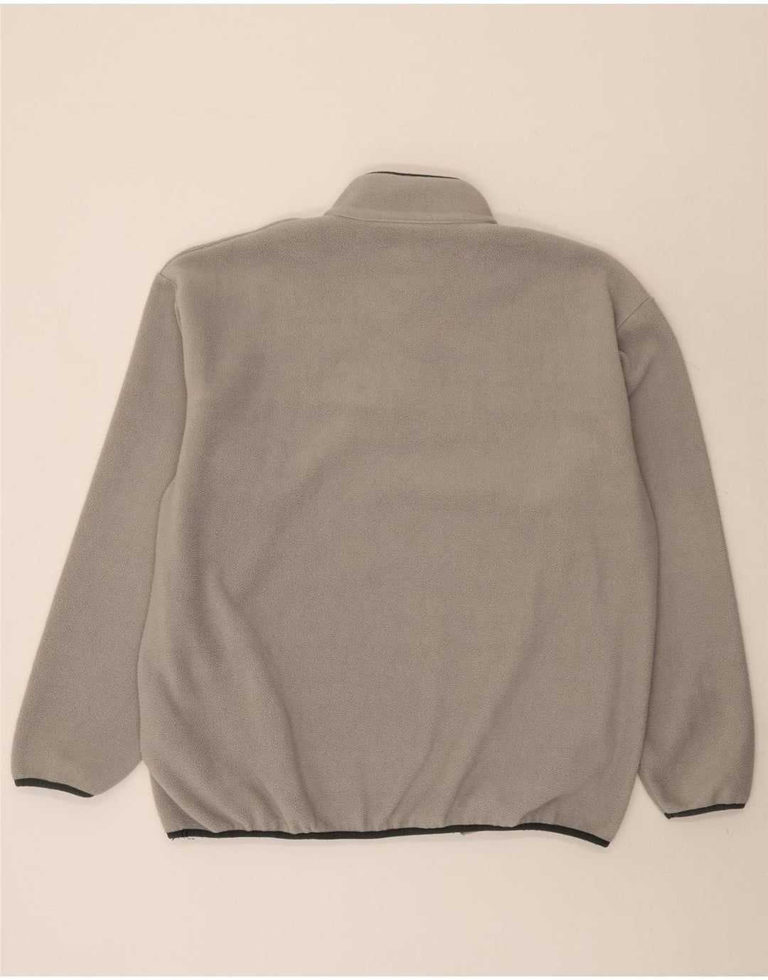 Champion Herre Button Neck Fleece Jumper Stor Grå Polyester