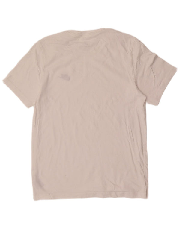 Nike T-shirt top til mænd, lille hvid bomuld