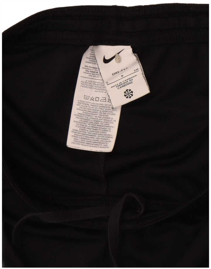 Nike Herre Regular Fit Sportshorts Small Black Colourblock Polyester