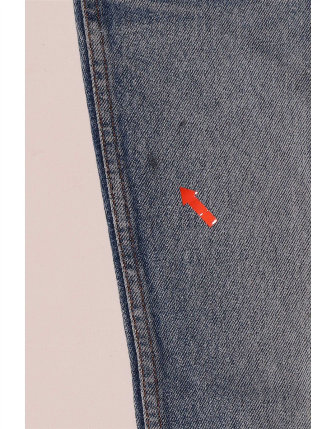 Wrangler Straight Jeans til mænd W30 L28 Blue Cotton Classic