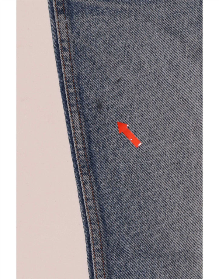 Wrangler Straight Jeans til mænd W30 L28 Blue Cotton Classic