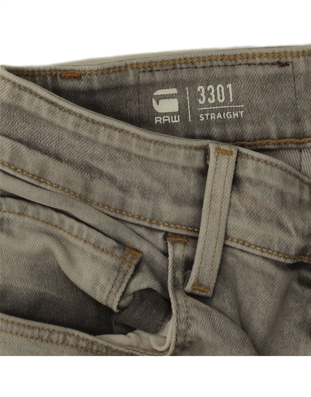 G-Star Herre 3301 Denim Shorts W32 Mellemgrå