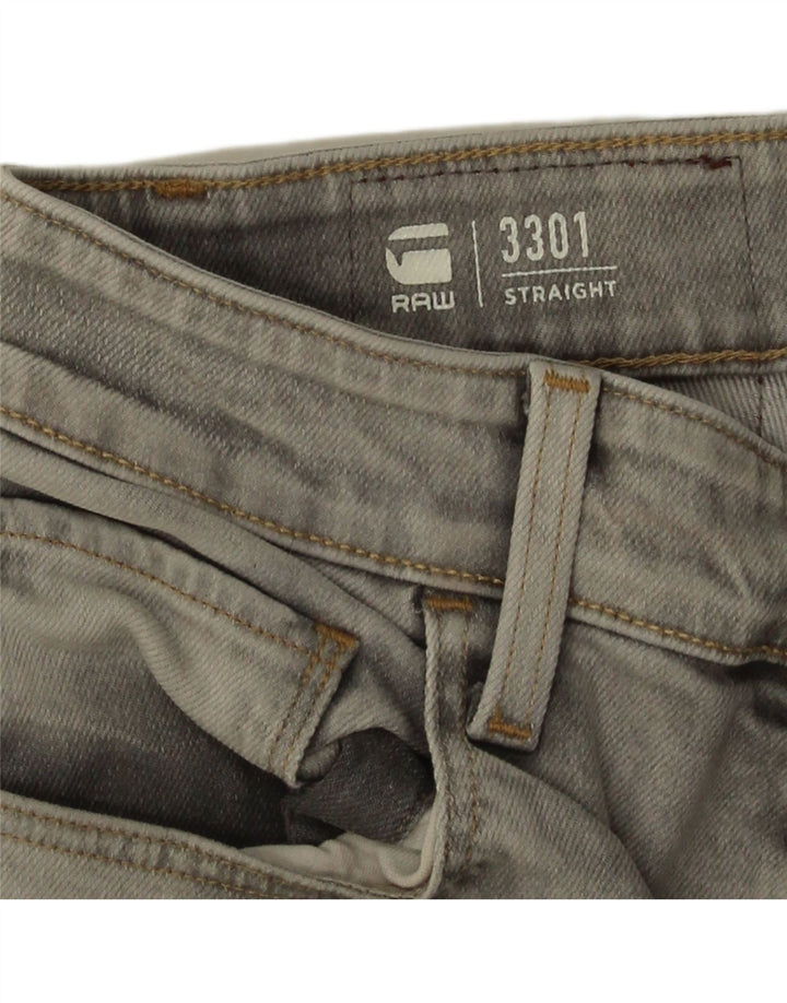 G-Star Herre 3301 Denim Shorts W32 Mellemgrå