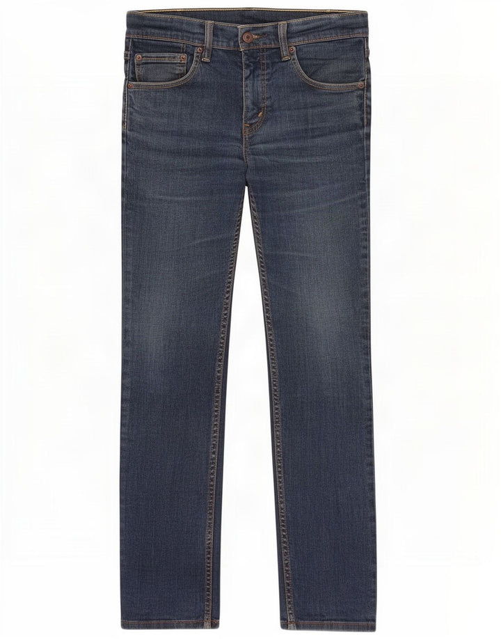 Levi's Herre 511 Slim Jeans W31 L30 Blå Bomuld