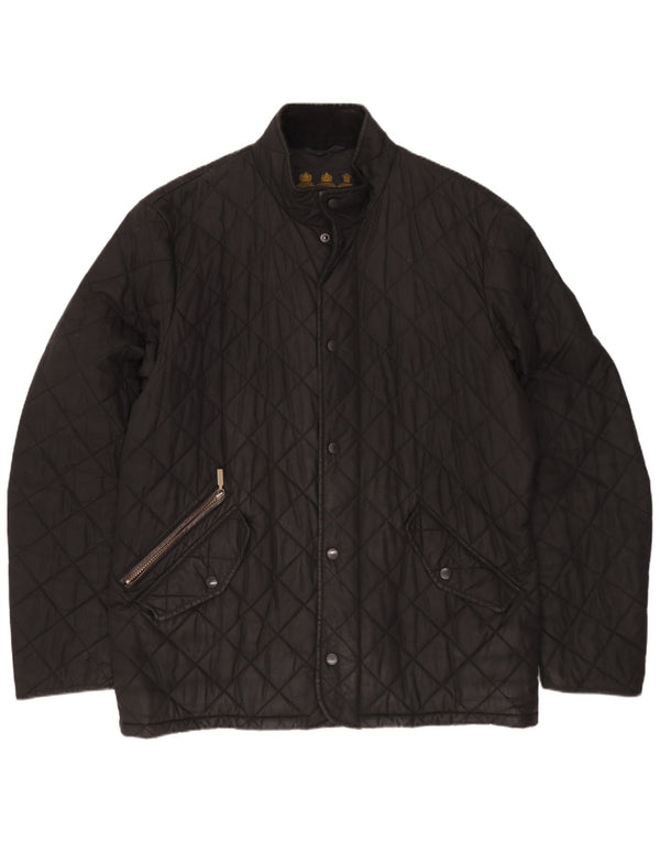 Barbour Herre quiltet jakke UK 40 Large Black