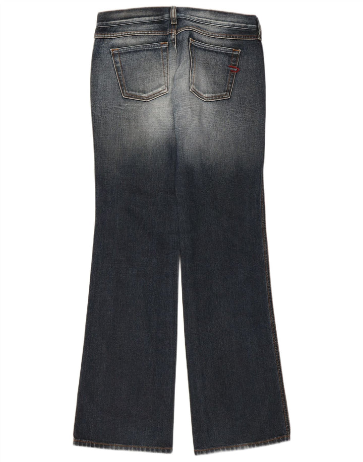 DIESEL Dame Bootcut Jeans W28 L31 Marineblå Bomuld