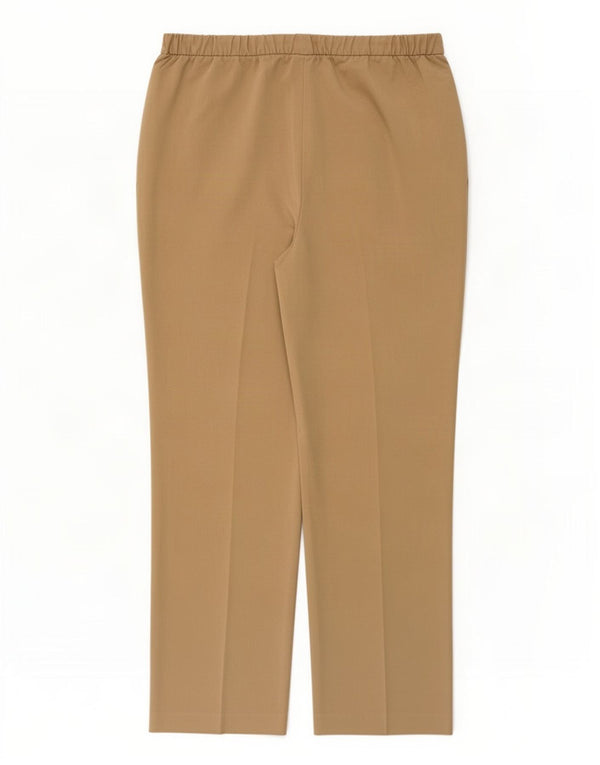 Marks & Spencer Dame Slim Fit Casual Bukser UK 16 Large W34 L30 Brun