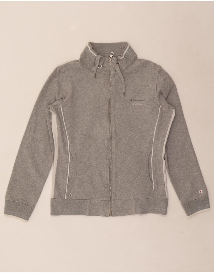 Champion Womens Heritage Classics Træningsdragt Topjakke UK 12 Medium Grey