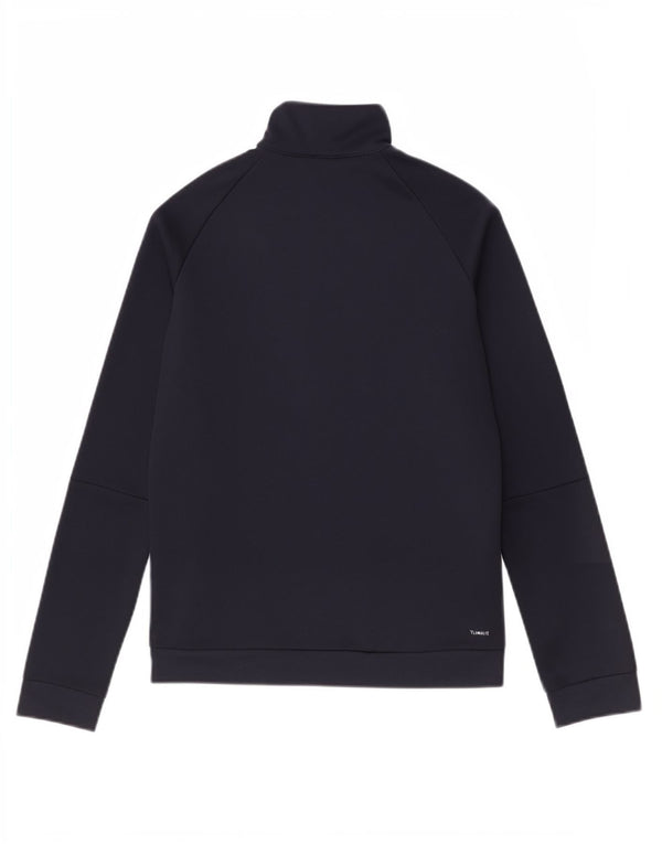 Adidas træningsdragt topjakke til kvinder UK 12/14 Medium Navy Blue Sports