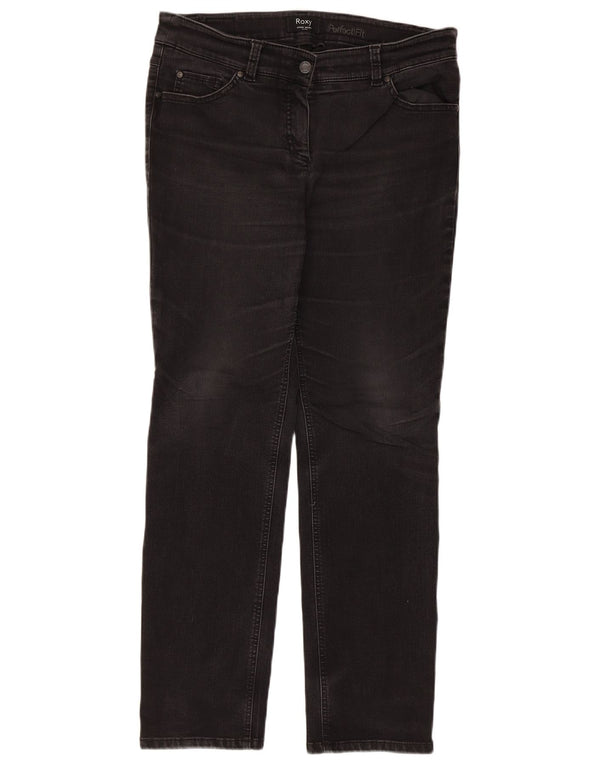 Roxy Womens Slim Jeans UK 18 XL W32 L30 Black Cotton