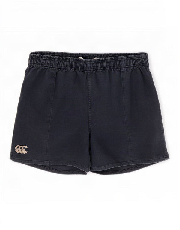 Canterbury Herre Casual Shorts UK 38 Medium W32 Marineblå Bomuld