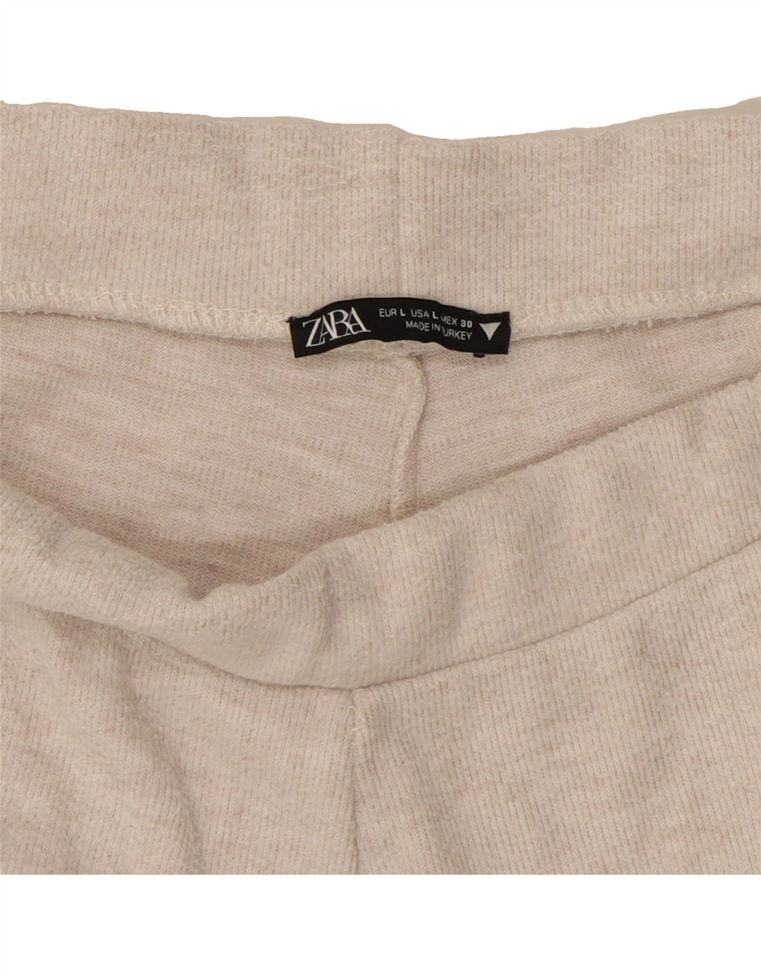 ZARA Womens Tracksuit Trousers UK 14 Large Grey Vintage Zara and Second-Hand Zara from Messina Hembry 
