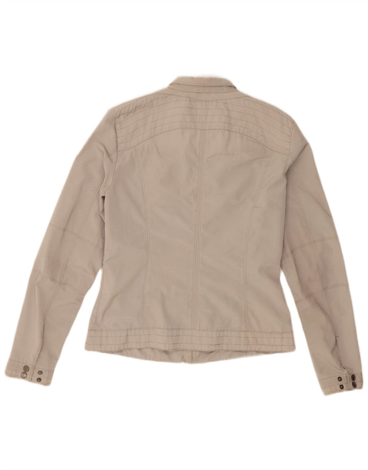 Geox Womens Utility Jacket UK 8 Small Grå Polyester
