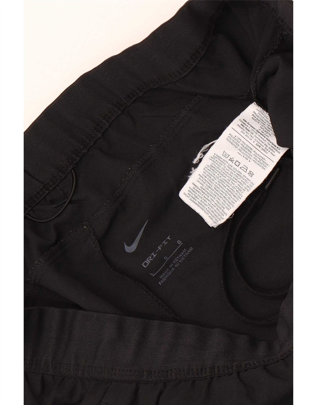 Nike Herre Dri Fit træningsdragt Bukser Joggers Large Sort Polyester