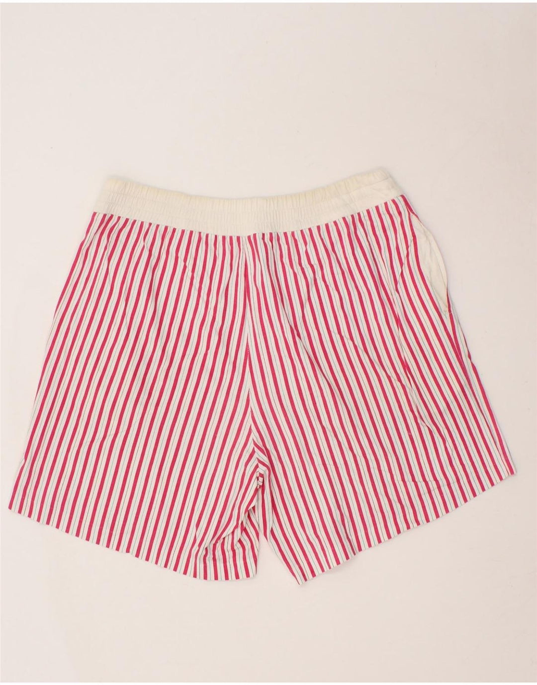 VINTAGE Badetøj til mænd Large Pink Stribet