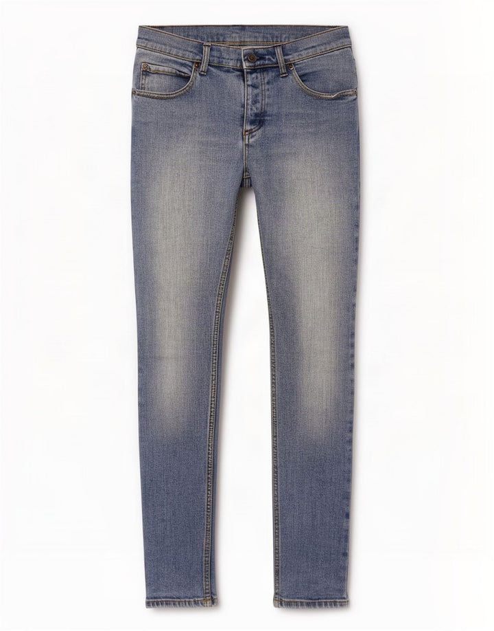 Billige Mandag Dame Skinny Jeans W29 L32 Blå