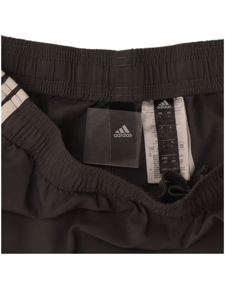 Adidas Sportsshorts til mænd, store grå polyester