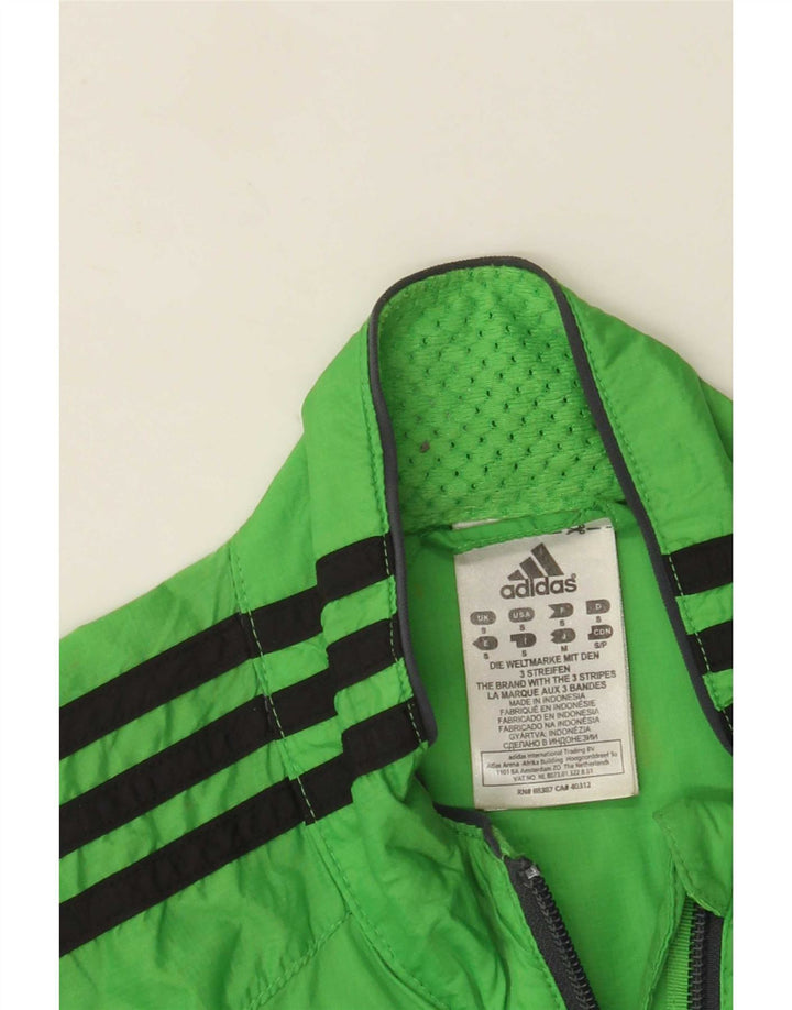 Adidas Træningsdragt til mænd, topjakke, lille grøn nylon