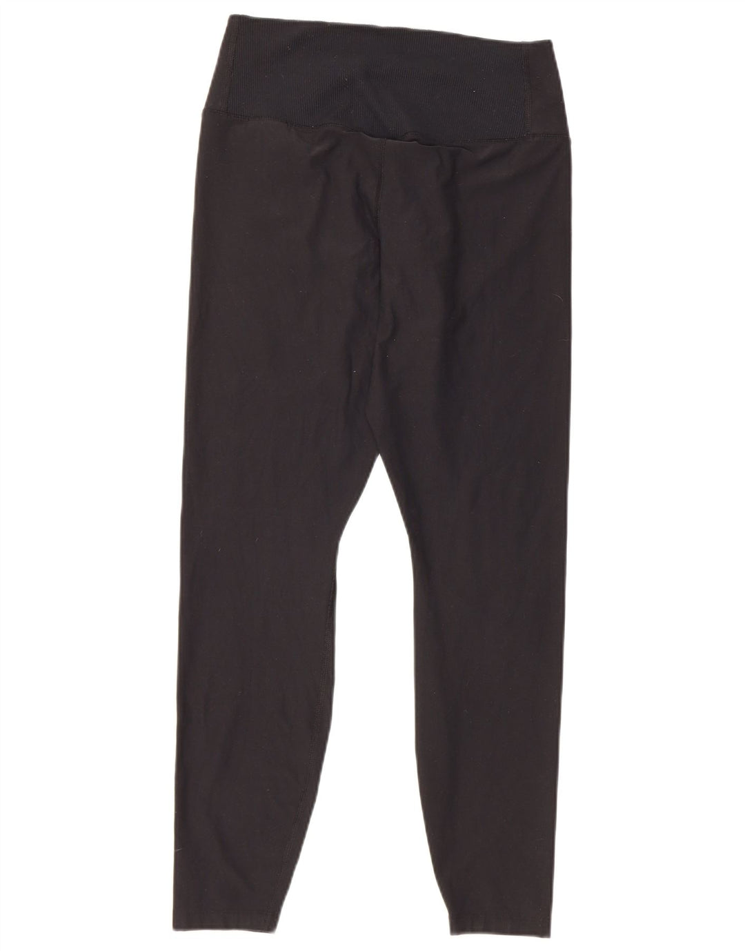 Nike Dame Dri Fit Leggings UK 14 Large Black Polyester