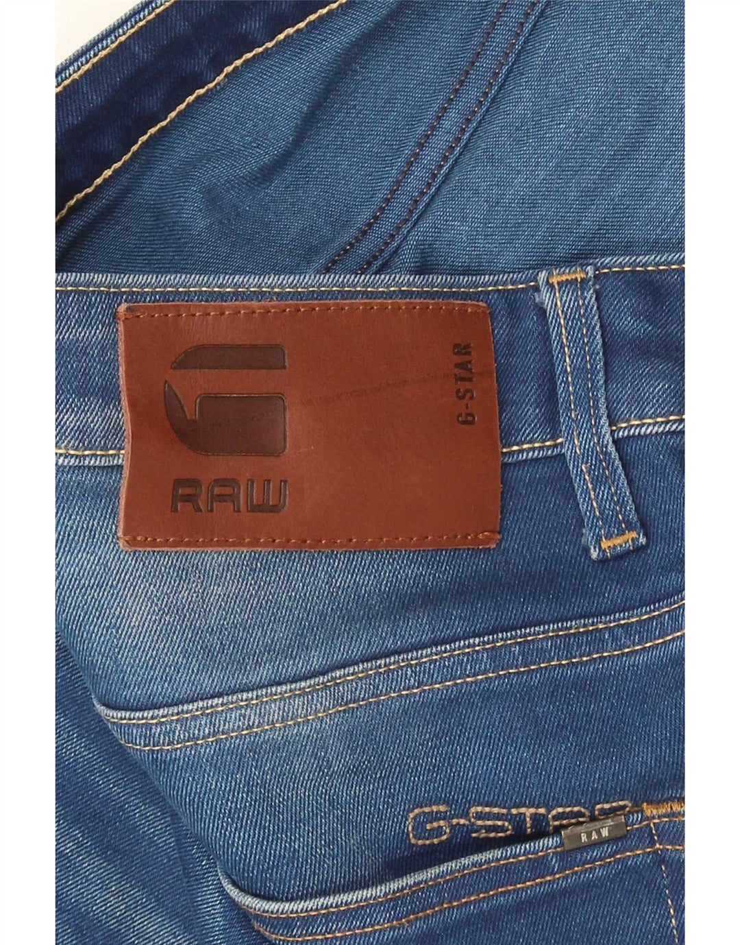 G-Star Herre 3301 Slim Jeans W30 L32 Blå Bomuld